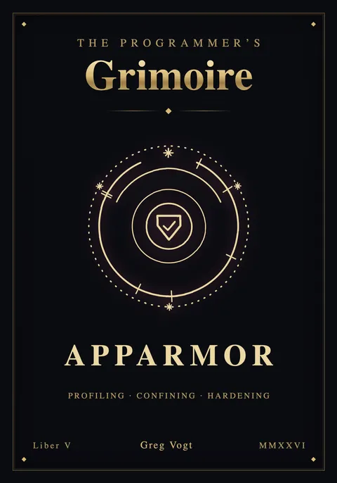 The Programmer’s Grimoire, AppArmor volume cover