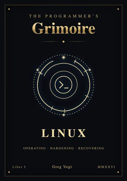 The Programmer’s Grimoire, Linux volume cover