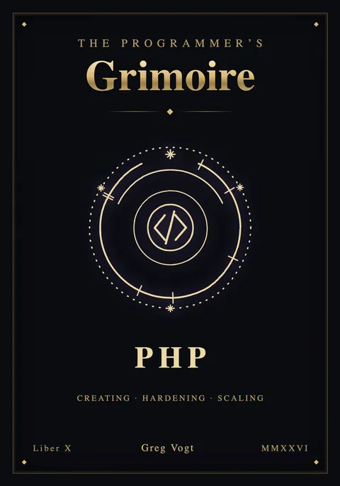The Programmer’s Grimoire, PHP volume cover